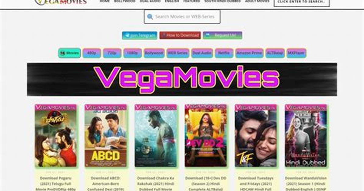 A Comprehensive Guide to Vegamovies. Con: Your Go-to Source for Movies