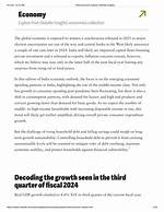 A Journey of Economic Insights and Surprises