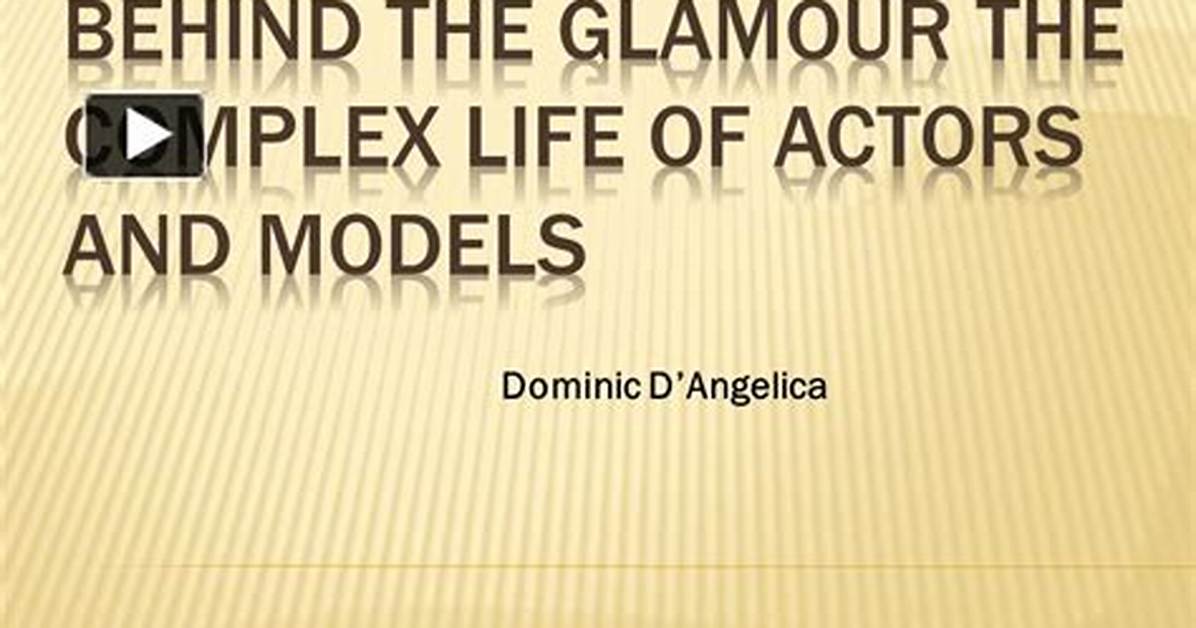 Behind the Glamour: the Actors in the Bold and the Beautiful