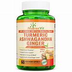 Magnesium Vitamin D Turmeric Ginger and Ashwagandha Lemonade