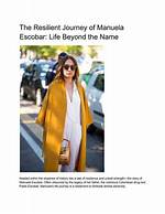 Manuela Escobar Now: the Life and Journey of Pablo Escobar's Daughter