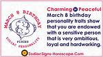 March 8 Zodiac Horoscope Birthday Personality