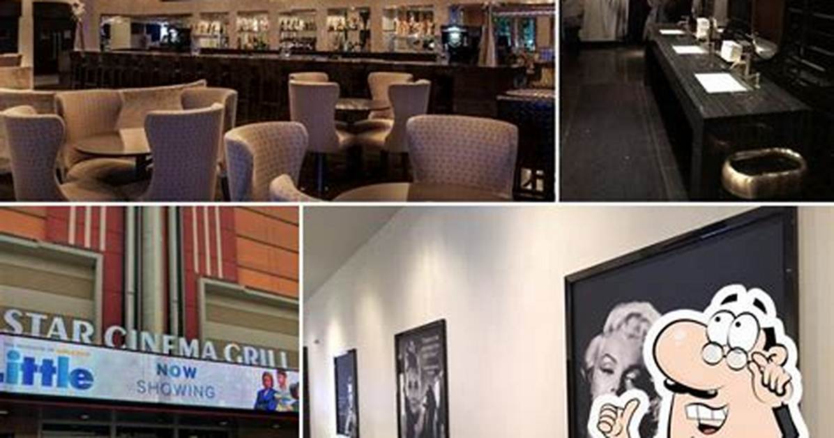 Star Cinema Grill Baybrook: the Ultimate Movie Experience