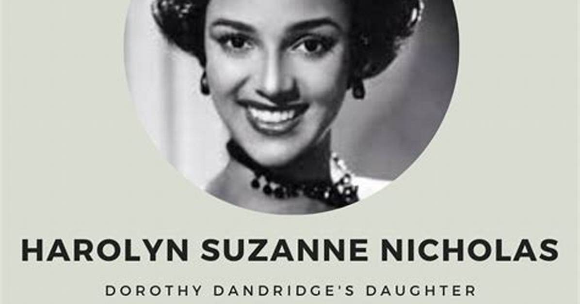 Things to Know About Harolyn Suzzane Nicholas: Dorothy Dandridge Daughter |