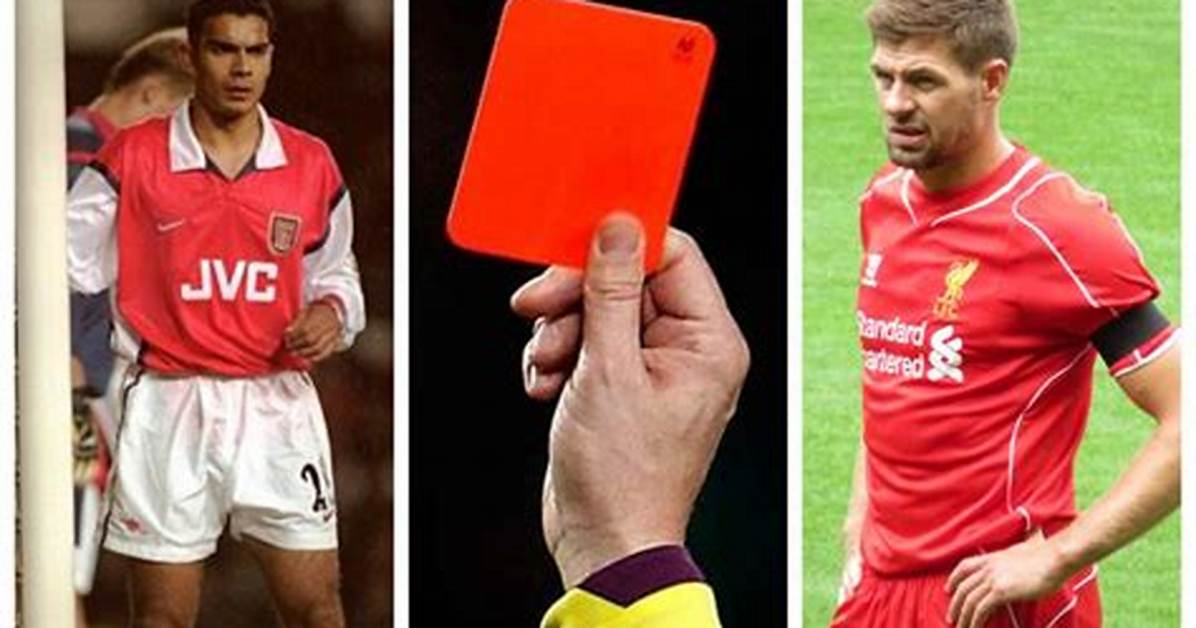 Top 10 Fastest Red Card Ejections in Football History