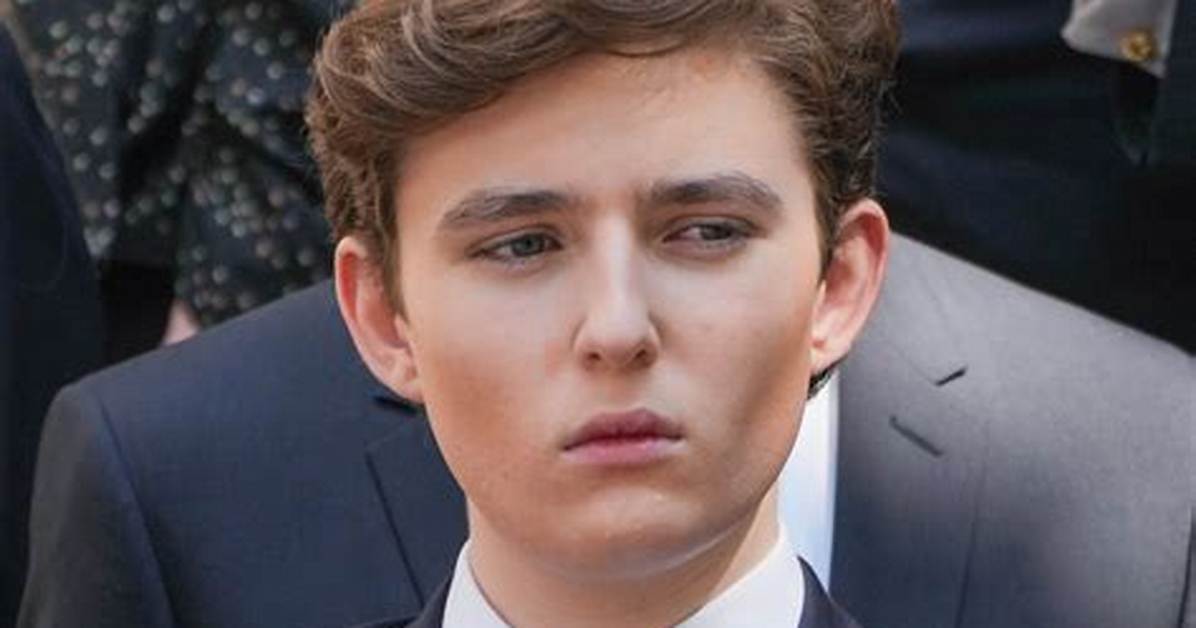 What Color Are Barron Trump's Eyes?